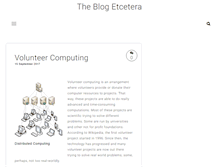 Tablet Screenshot of blogetcetera.com